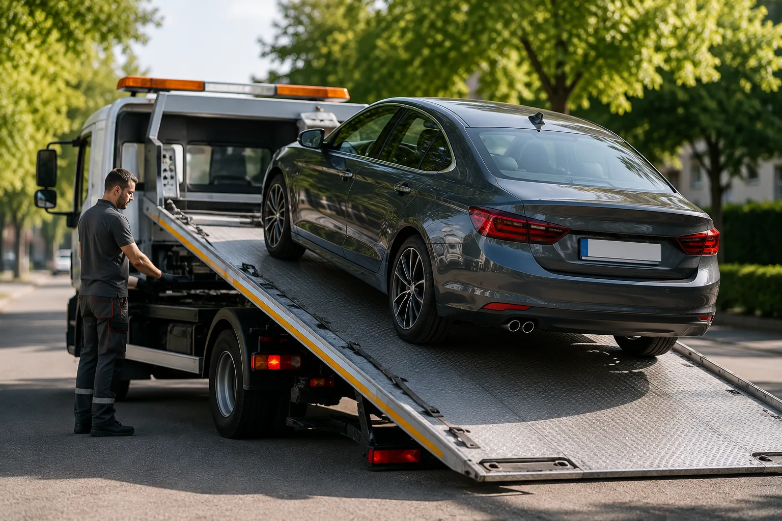 Fahrzeugabholung nach Vereinbarung